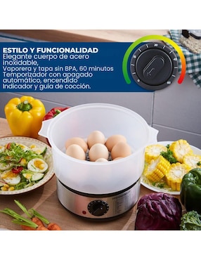Vaporera eléctrica Elite Gourmet EST250X
