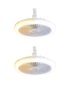Ventilador 2 en 1 Dosyu Technology con control remoto 3 velocidades