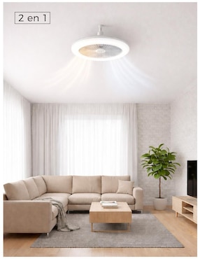 Ventilador 2 en 1 Dosyu Technology con control remoto 3 velocidades