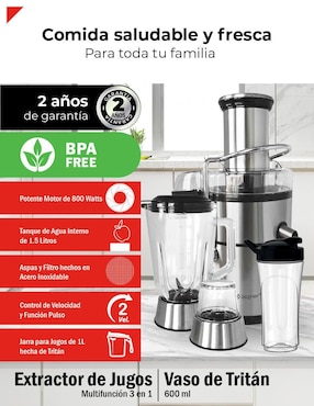 Extractor de jugo Bogner 800 W