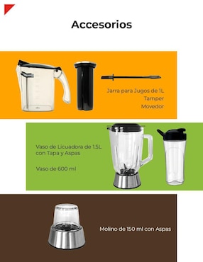 Extractor de jugo Bogner 800 W