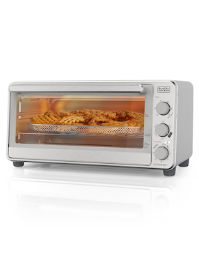 Horno eléctrico freidora Black + Decker TO8235 Titánxg 32 L