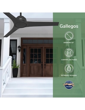 Ventilador de techo Hunter Fan con control remoto 3 velocidades