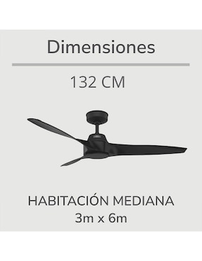 Ventilador de techo Hunter Fan con control remoto 3 velocidades