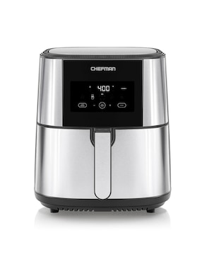 Freidora de aire con compartimento único Chefman TurboFry Touch 7.5 L RJ38-SQSS-8T-MX