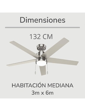 Ventilador de techo Hunter Fan 3 velocidades