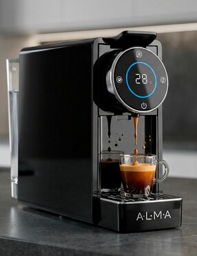 Cafetera de cápsula Alma CE3933
