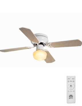 Ventilador de techo Megaluz con control remoto 6 velocidades