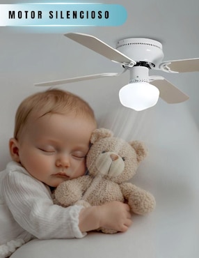 Ventilador de techo Megaluz con control remoto 6 velocidades