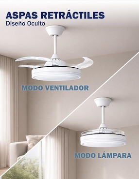 Ventilador de techo Skycare con control remoto 6 velocidades