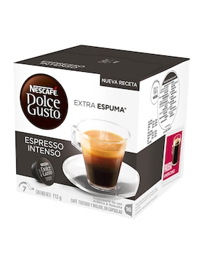 Set de 16 cápsulas Espresso Intenso Dolce Gusto