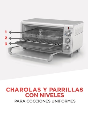 Horno convección Black + Decker 30 l
