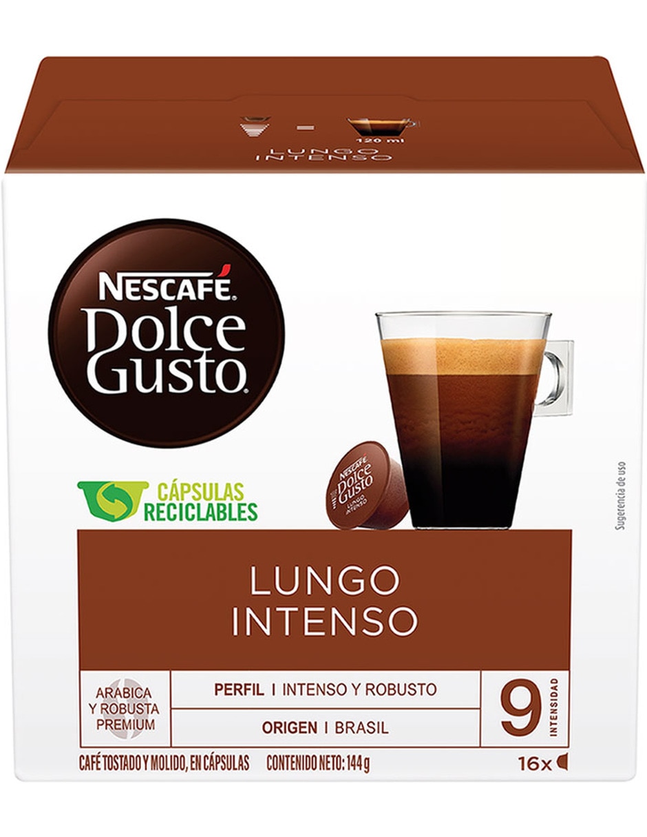  Dolce Gusto Cápsulas de café compatibles, 1 x 16 cápsulas de  café descafeinado, 1 x 16 intensa, 1 x 16 Colombia, 1 x 16 Lungo