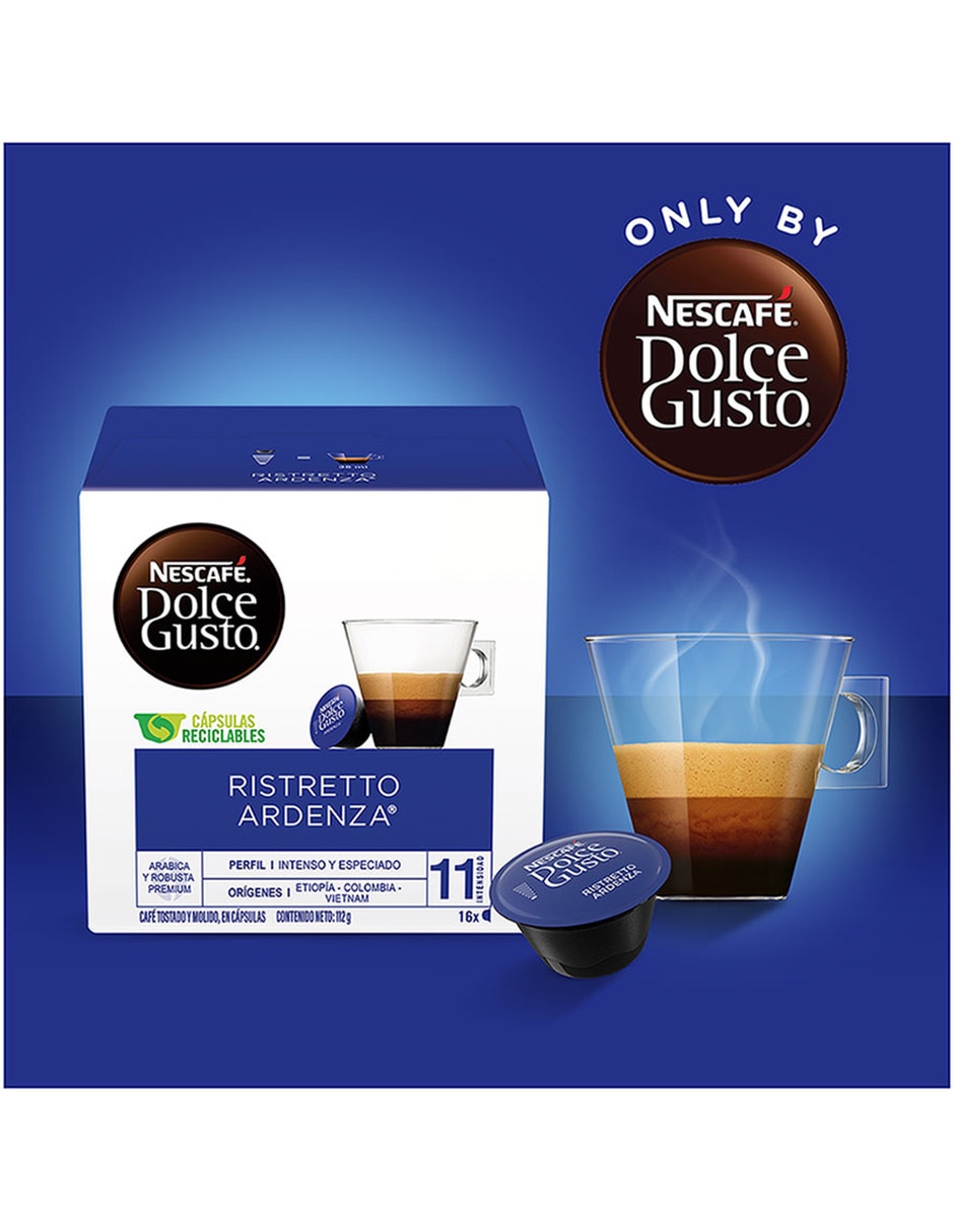 Set de 16 cápsulas Ristretto Ardenza Dolce Gusto en Liverpool