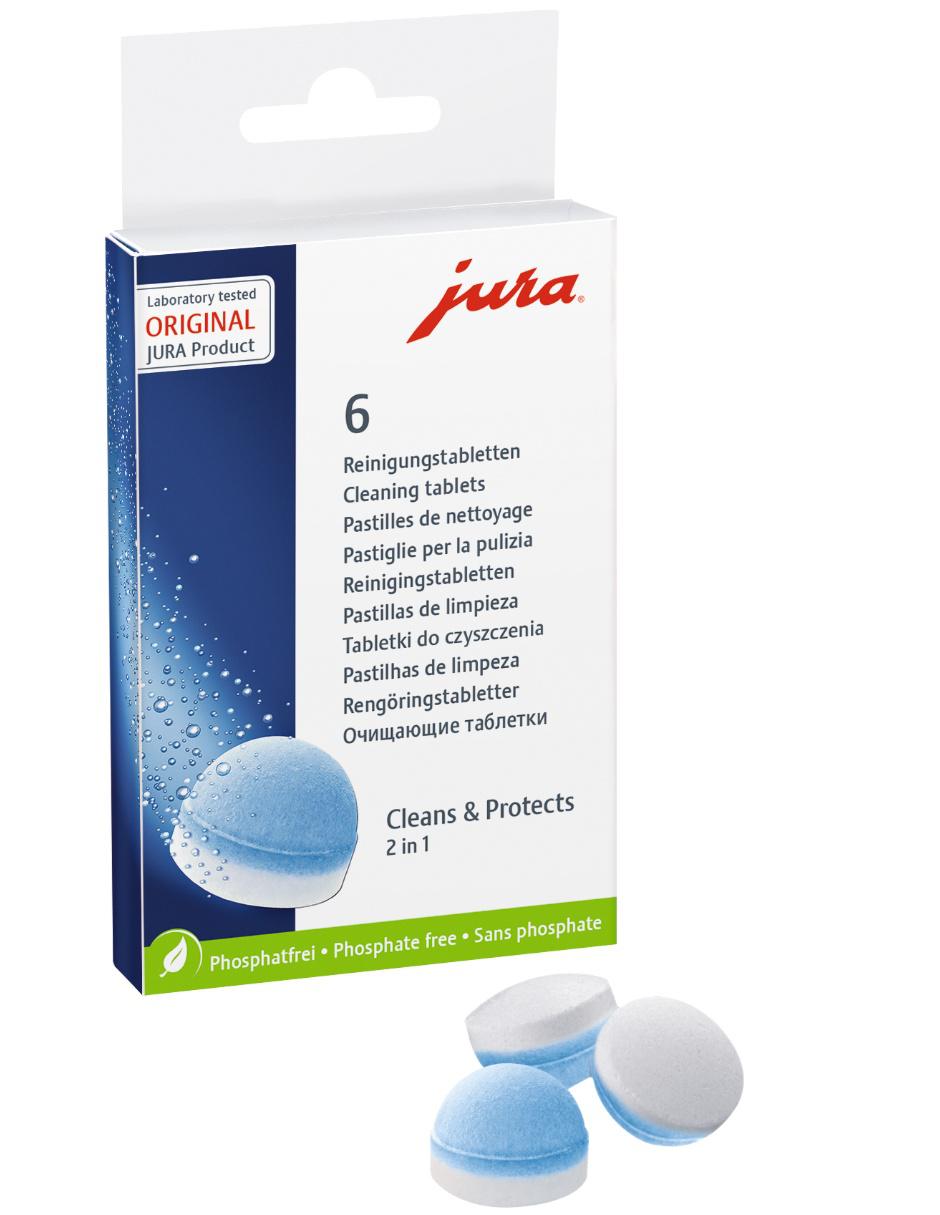 Set de 6 pastillas de limpieza para cafetera Jura en Liverpool