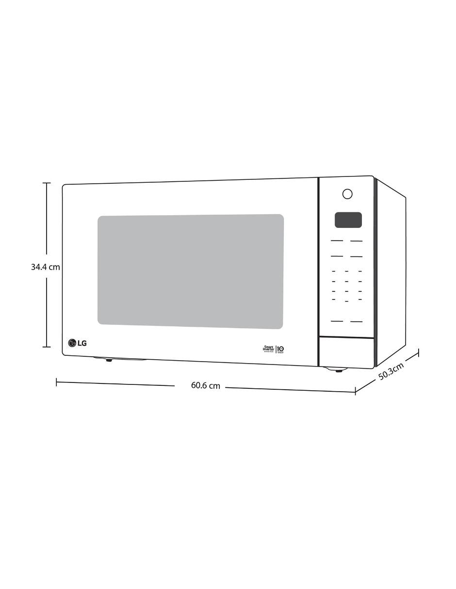 Horno de microondas convencional modelo MS2096JSS 5