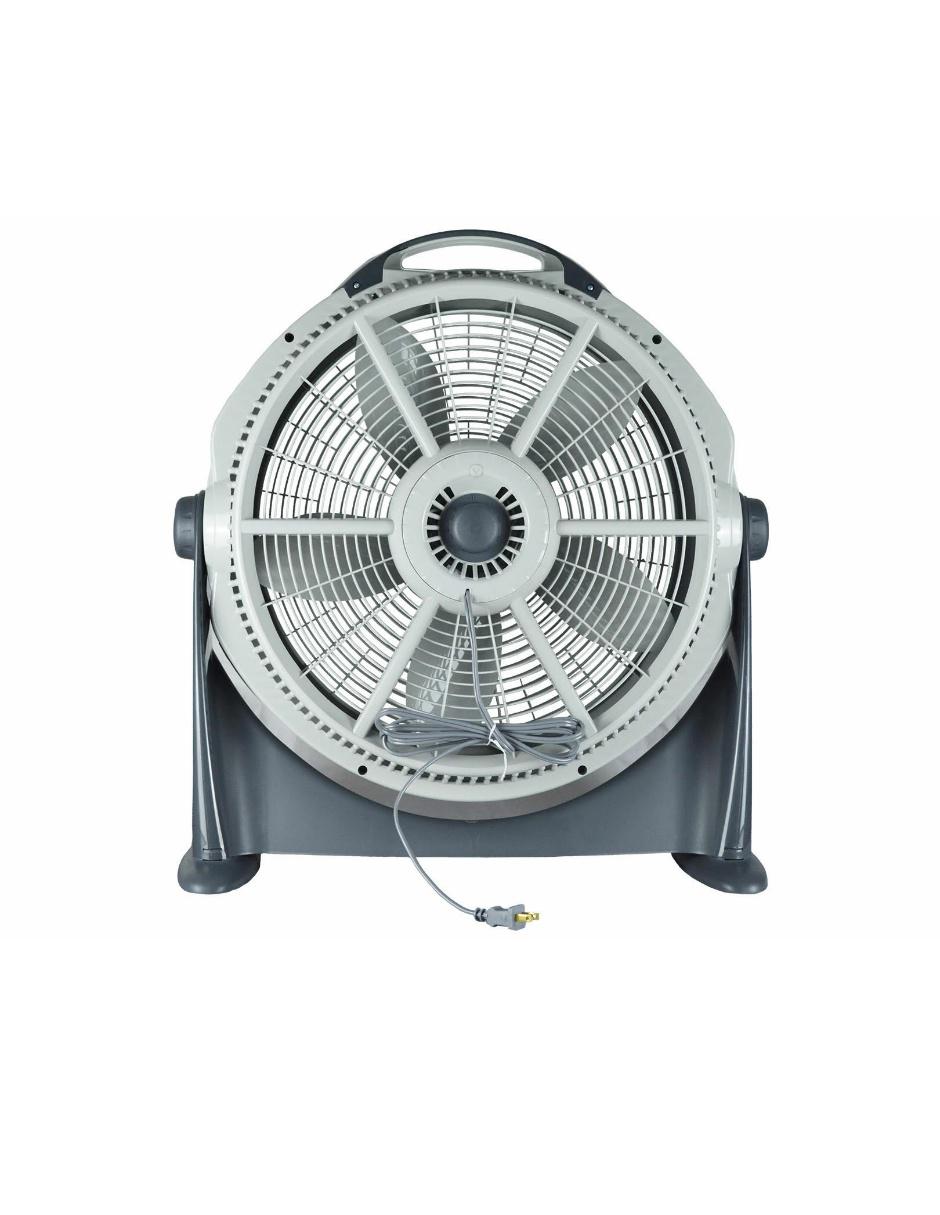Ventilador de piso gris 3
