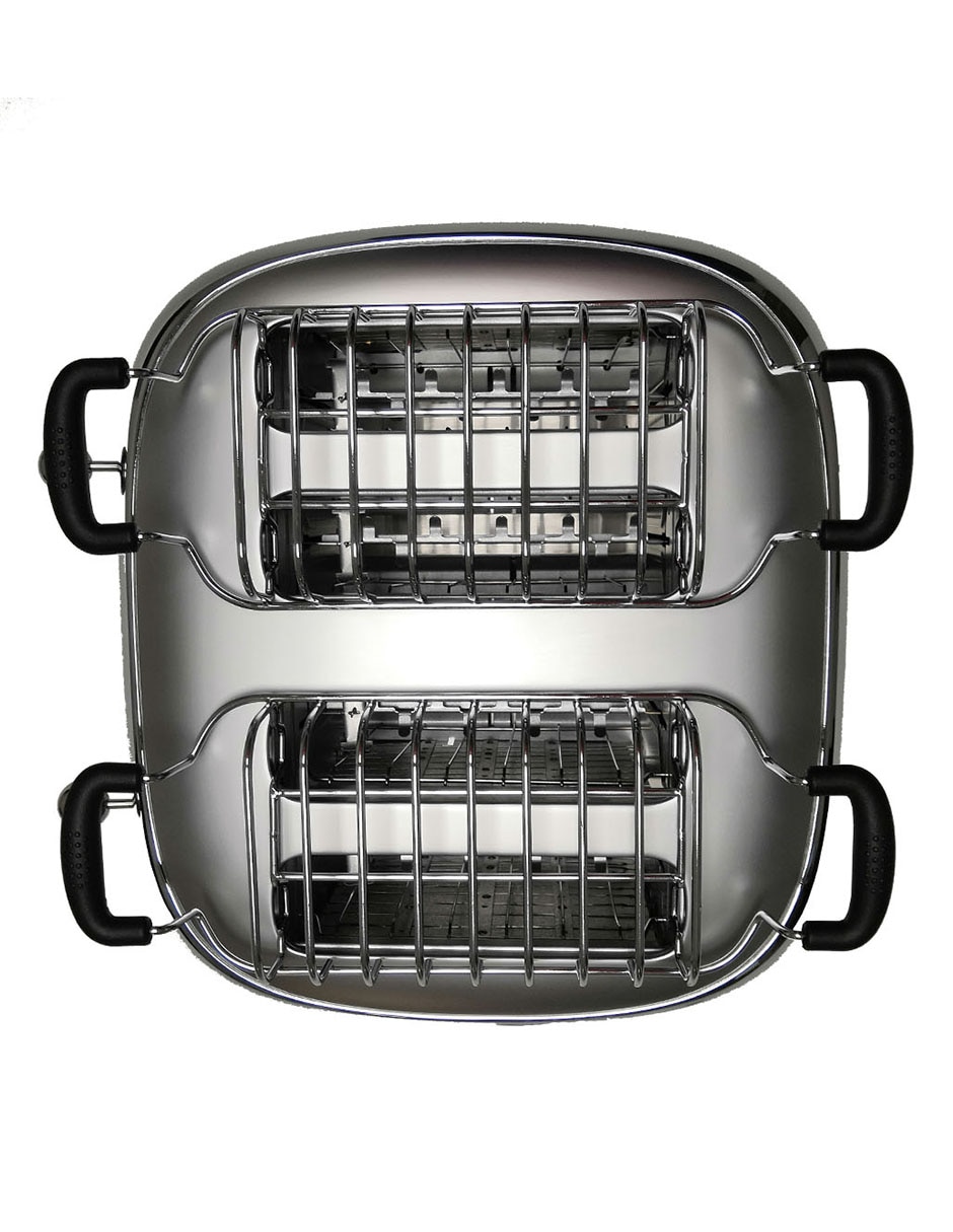 TOSTADOR 4 REBANADAS PLATA SMEG