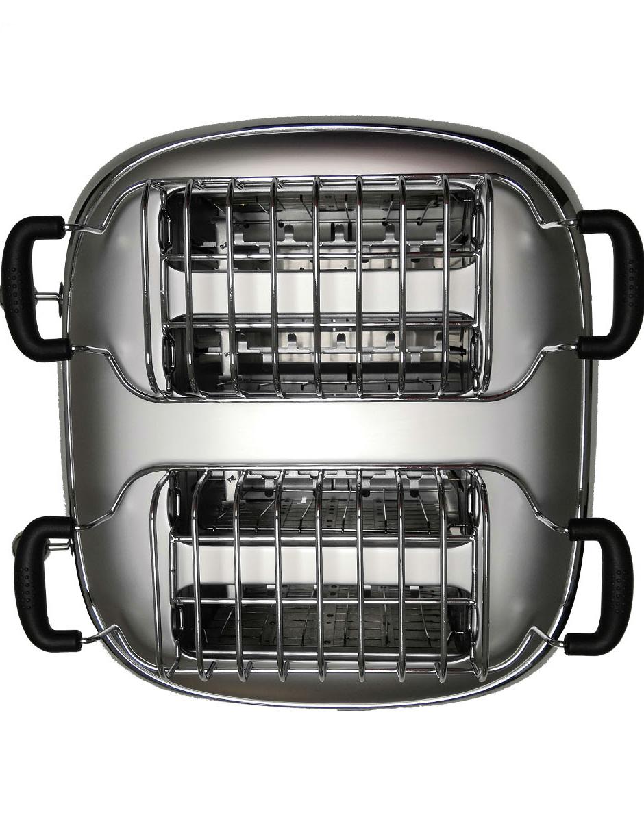 TOSTADOR 4 REBANADAS PLATA SMEG