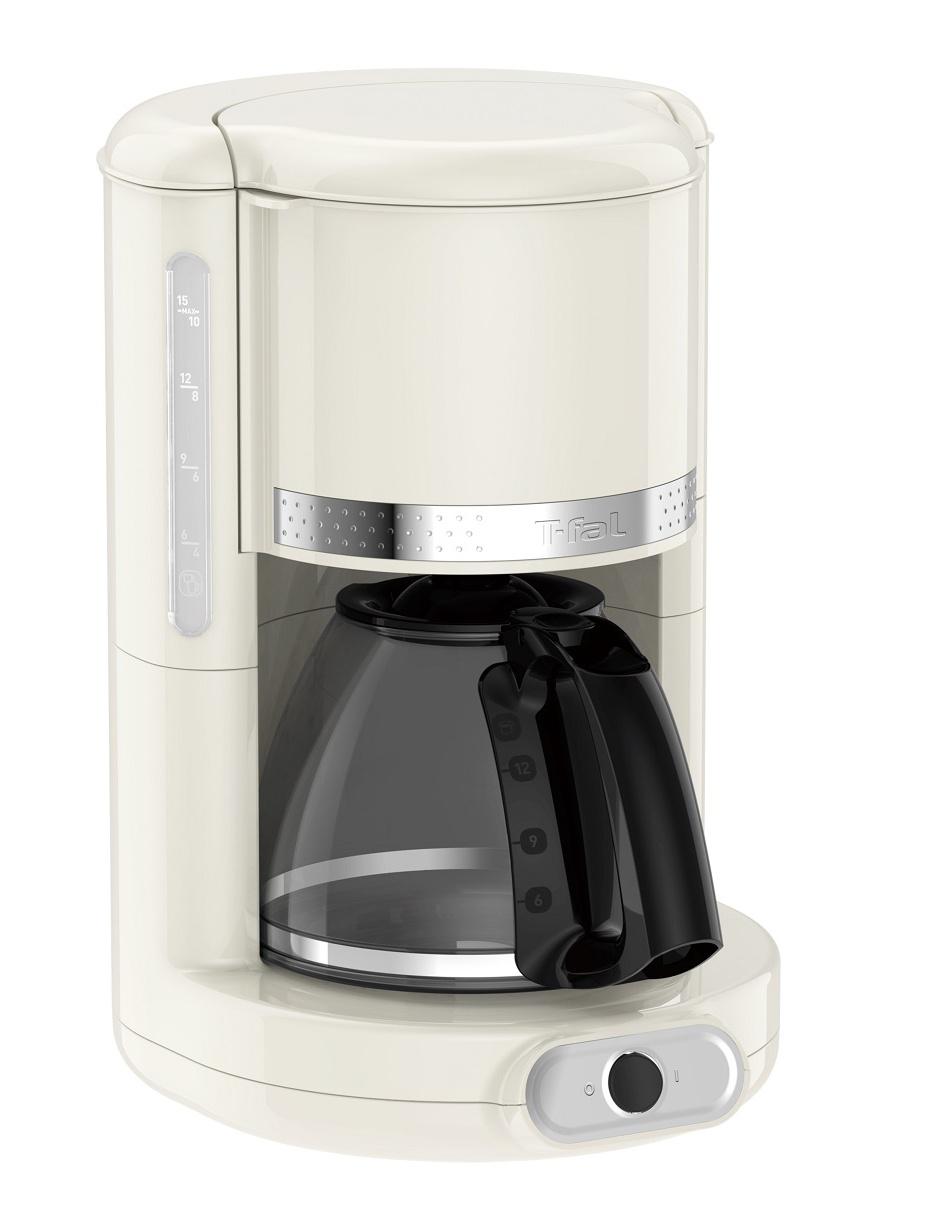 Cafetera T-FAL 1.25 Litros blanca en Liverpool