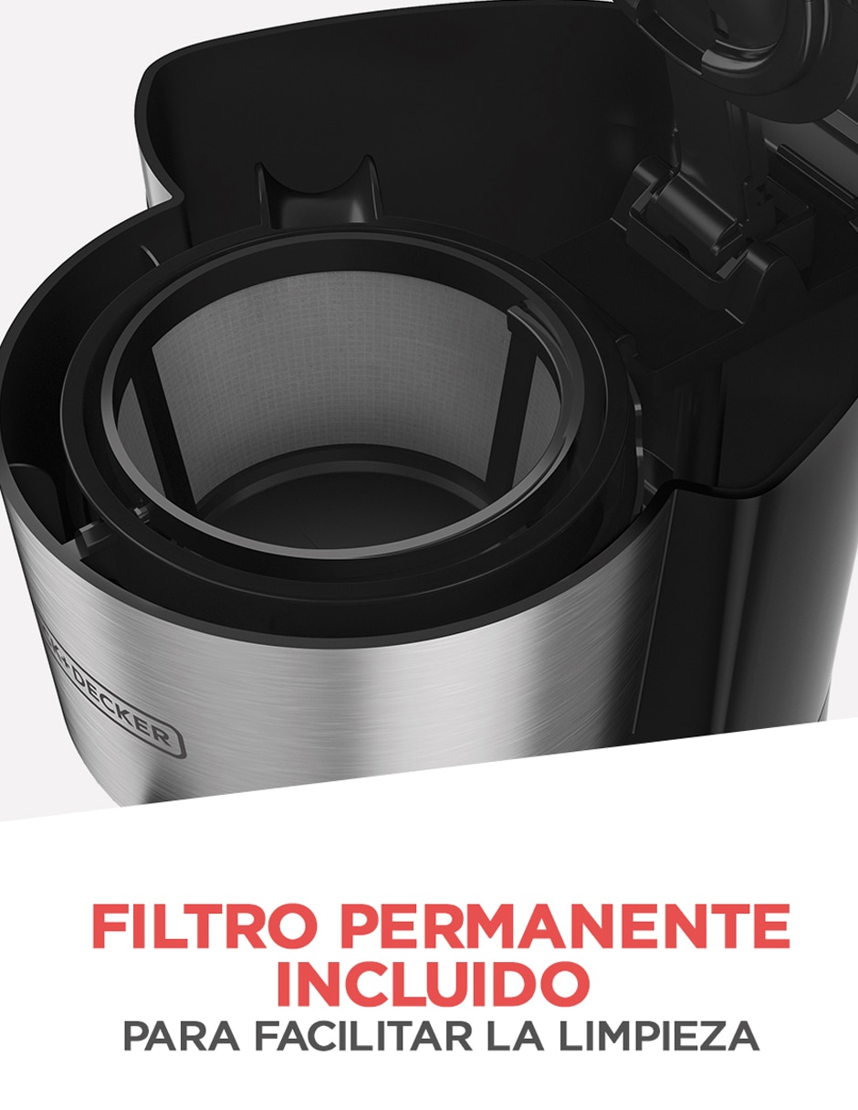 Cafetera de goteo CM0755S-MX 8