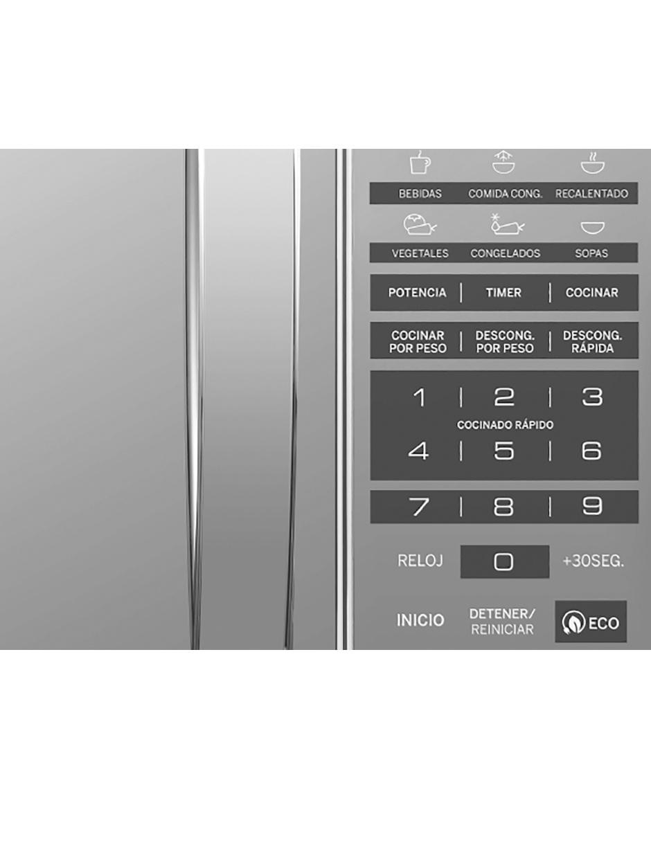 Horno de microondas de convección modelo MGE09SEJ 0.9 pies cúbicos 2