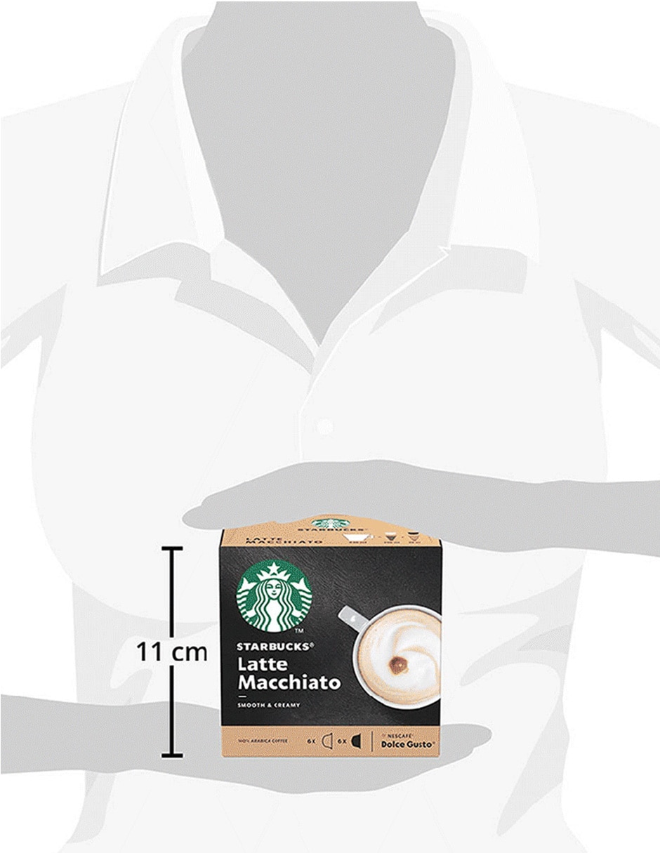 Set de 12 cápsulas café con leche Dolce Gusto 9