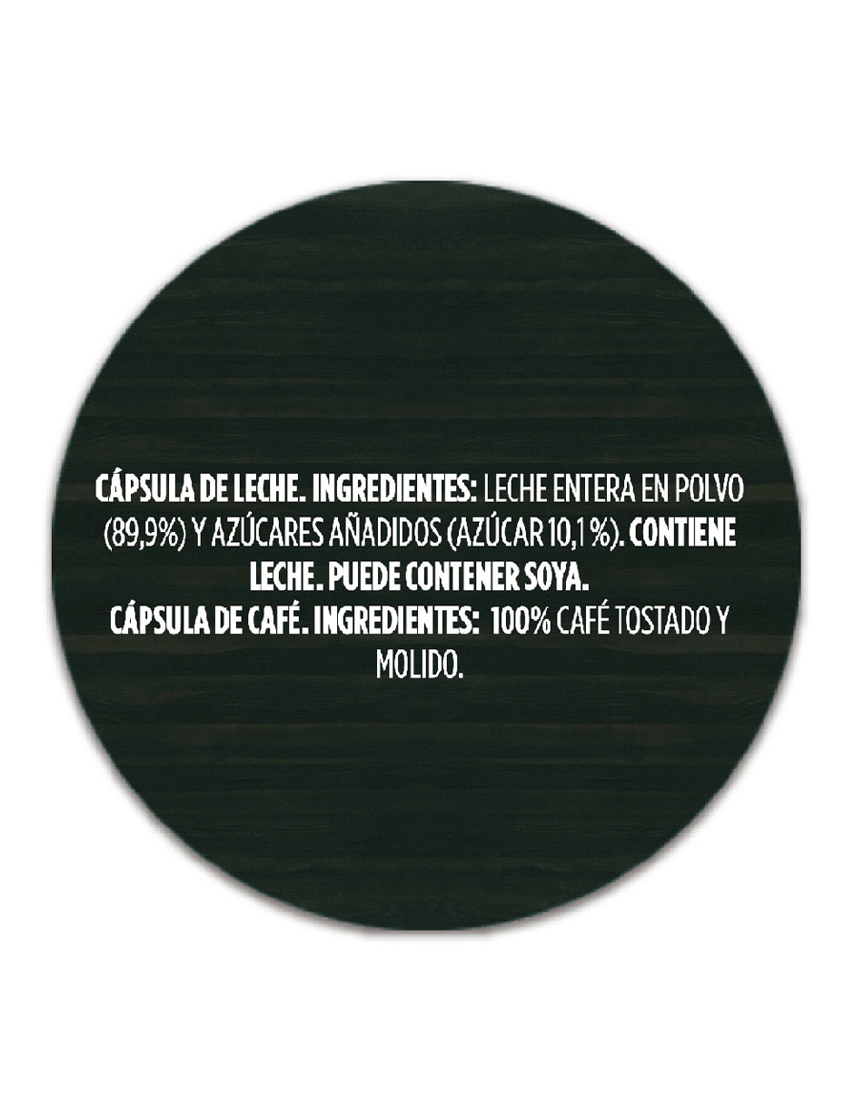 Set de 12 cápsulas café con leche Dolce Gusto 4