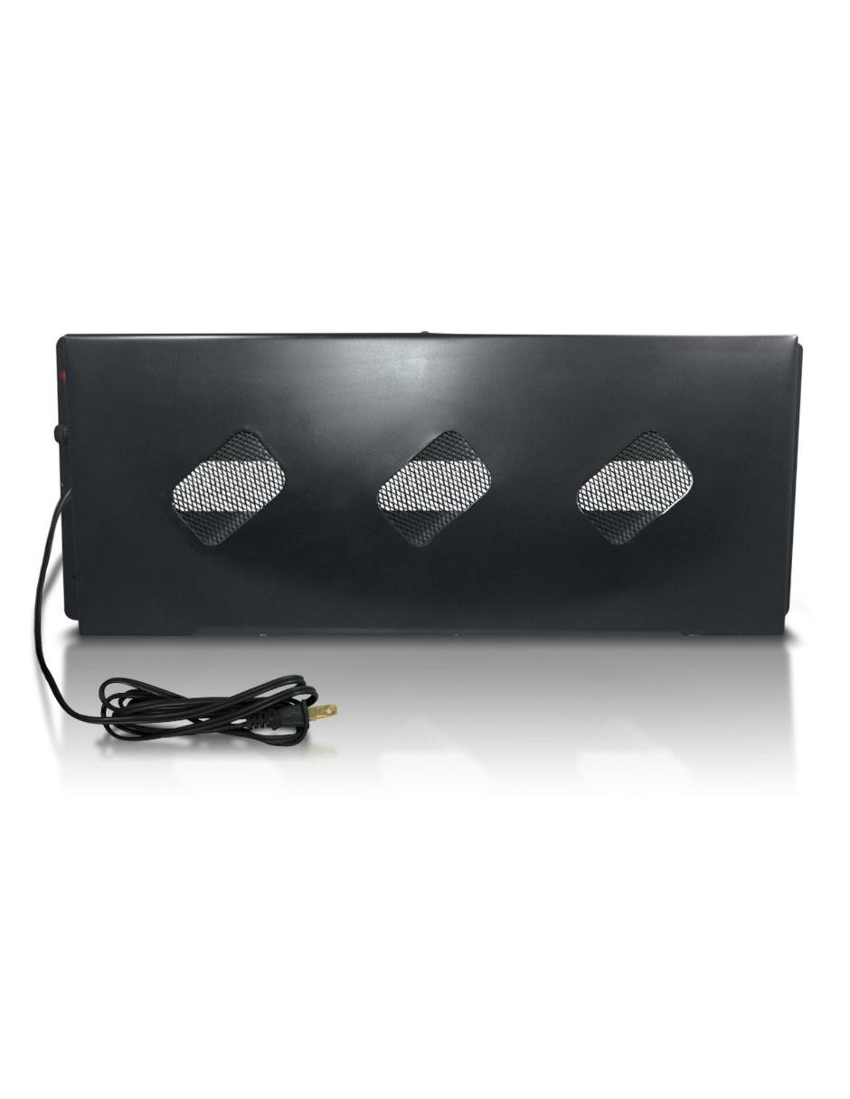 Calefactor de pared eléctrico de 127 V