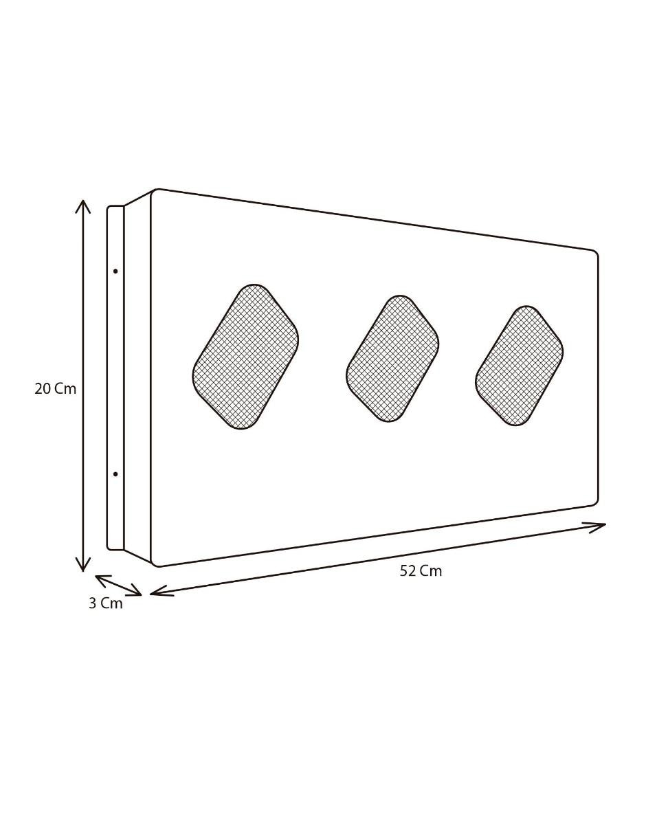 Calefactor de pared eléctrico de 127 V 3