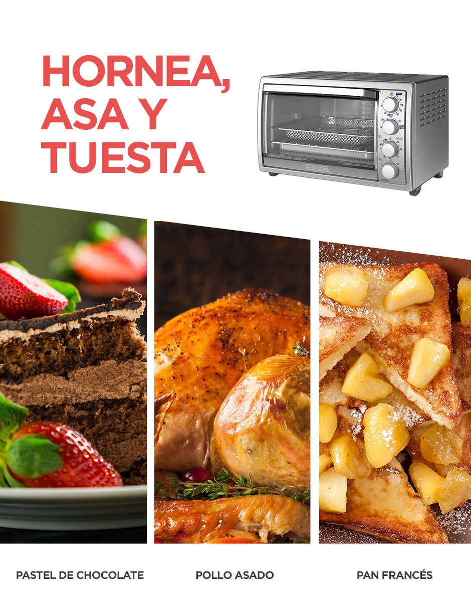 Horno eléctrico rosticero 30 L 4