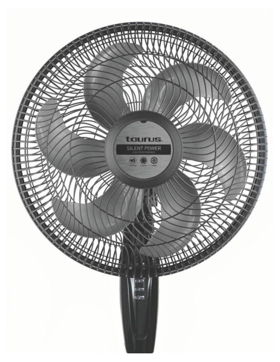 Ventilador de pedestal Silent Power 6 aspas 2