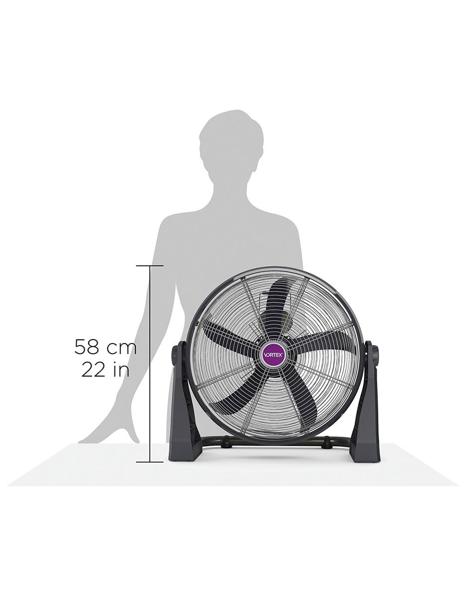Ventilador profesional 2 en 1 piso y pared 20 pulgadas CFV-M020 6