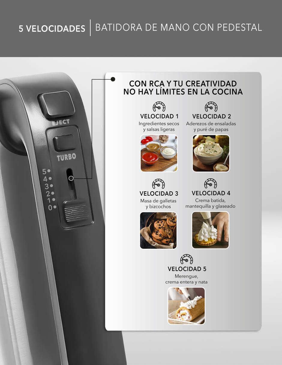 Batidora de pedestal 5 velocidades Rc-70 6