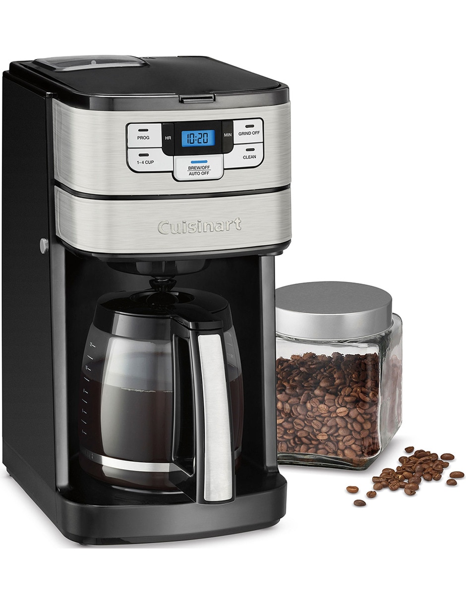 Cafetera con molino Cuisinart Burr grind & brew DGB-900BCES