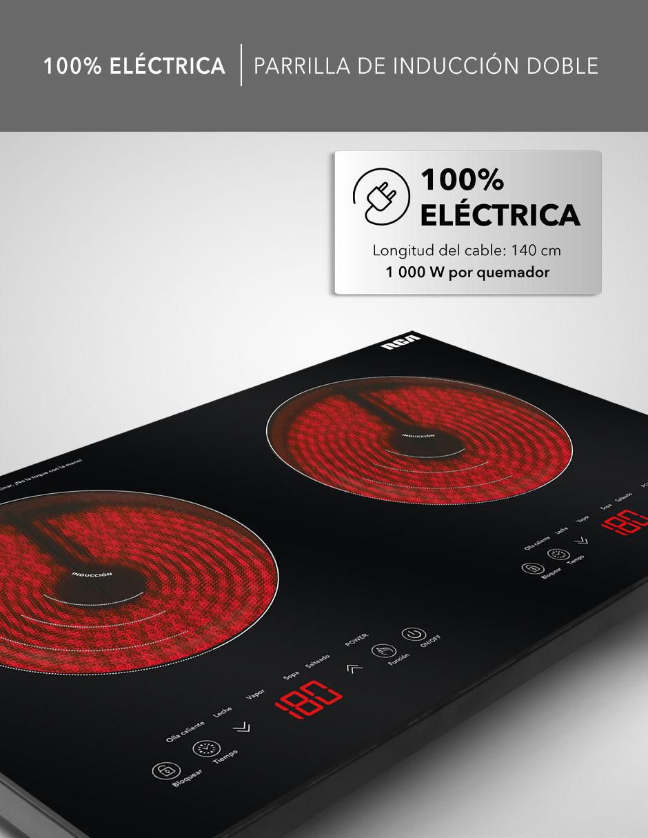 Parrilla eléctrica RC-12A4 de cristal templado 6