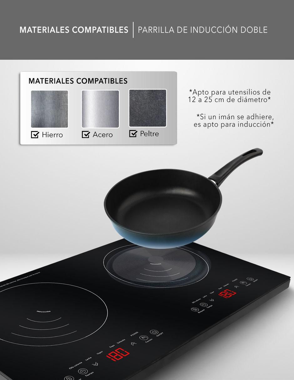 Parrilla eléctrica RC-12A4 de cristal templado 7