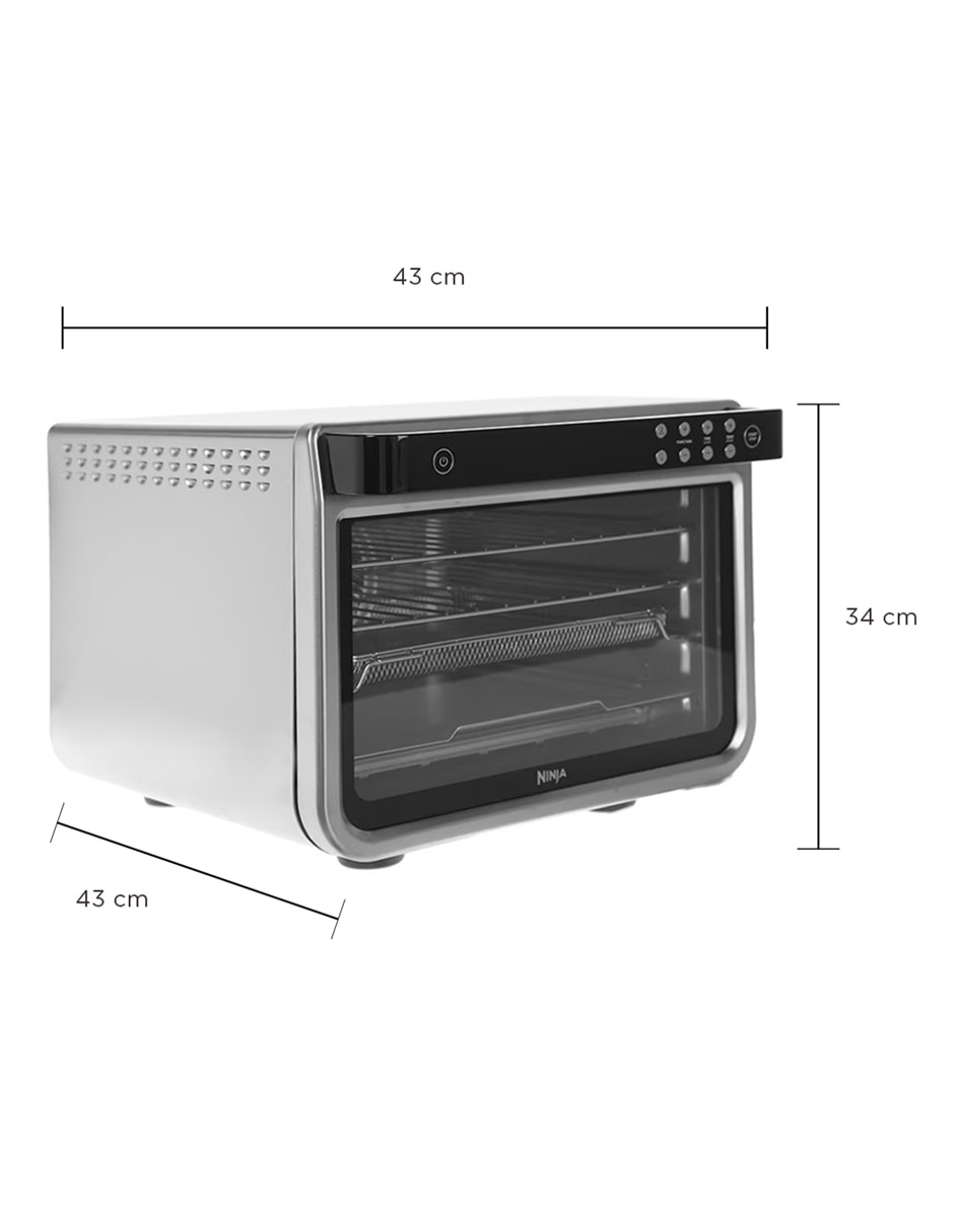 Horno eléctrico freidora DT201 Foodi 29 L 8