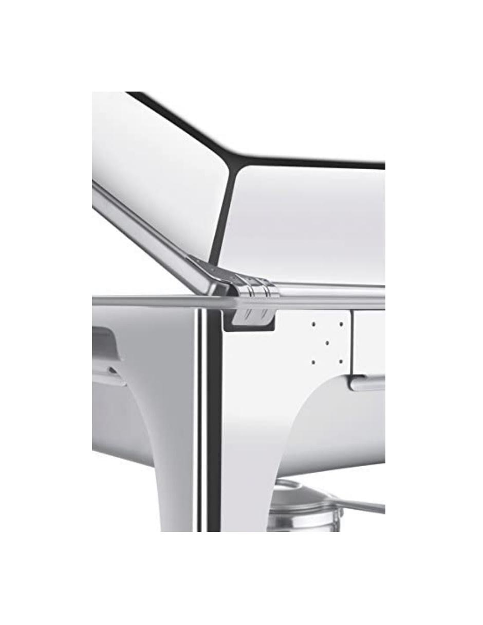 Chafer bufetera de acero inoxidable 3