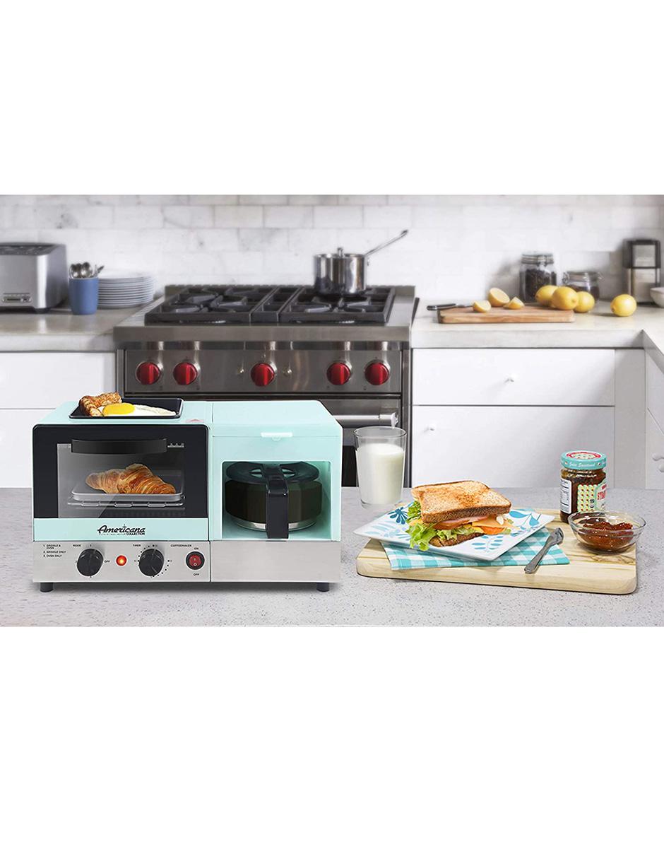 Set horno eléctrico EBK-8806BL Gourmet 1 L 4