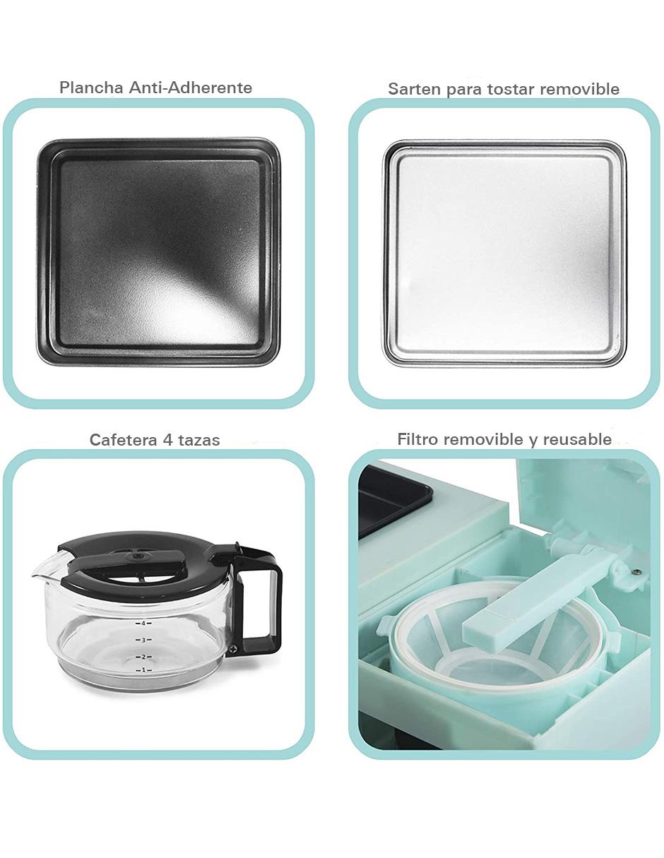 Set horno eléctrico EBK-8806BL Gourmet 1 L 6