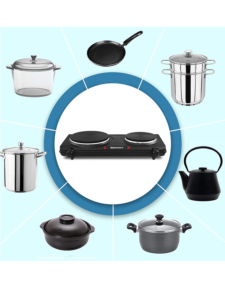 Parrilla eléctrica Edb-302bf de hierro fundido 4