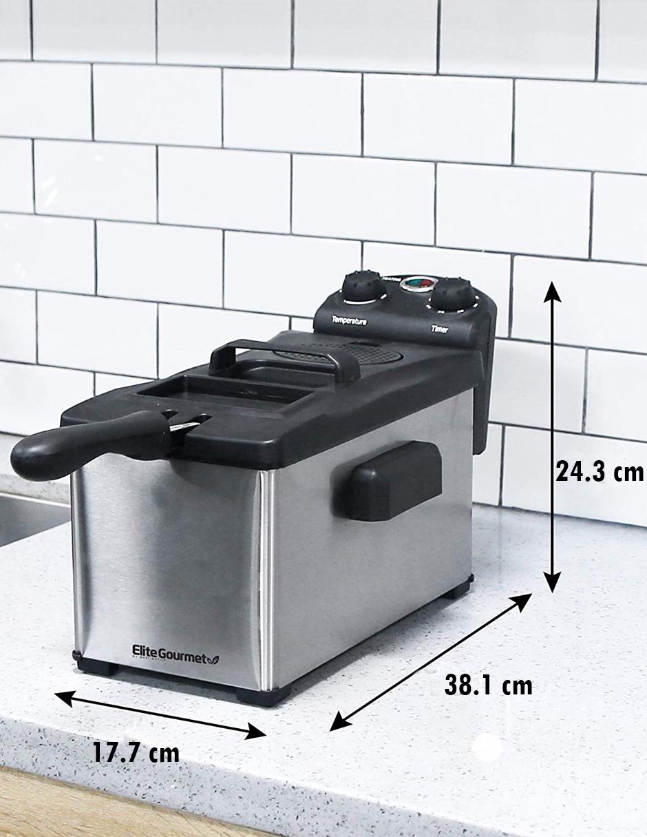 Freidora de aceite Gourmet 3.3 L Edf-3500 3