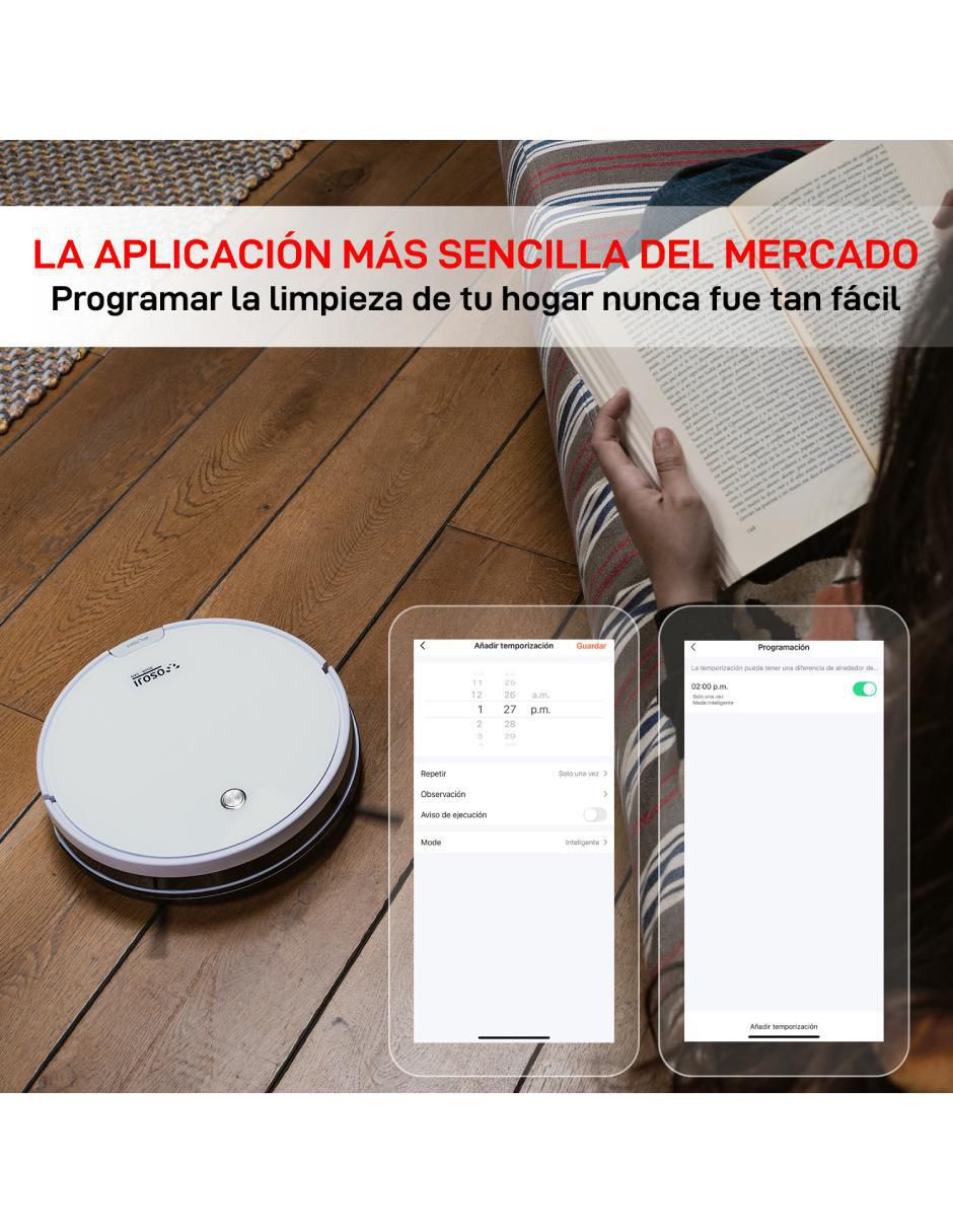 Aspiradora robot dojo 990 300 ml 3