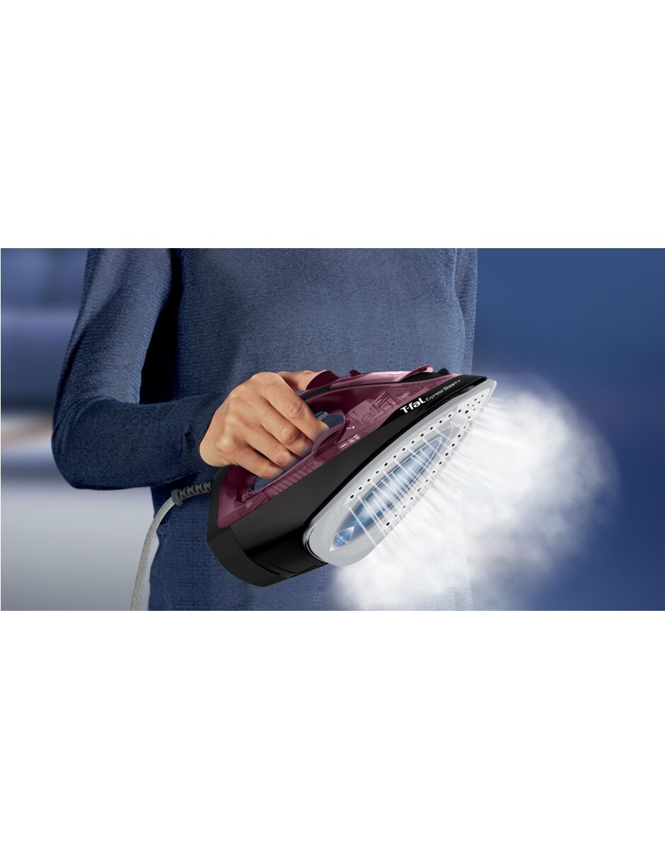 Plancha express steam neon FV2808X0 suela antiadherente 2