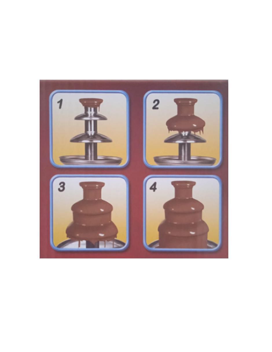 Fuente de chocolate 4