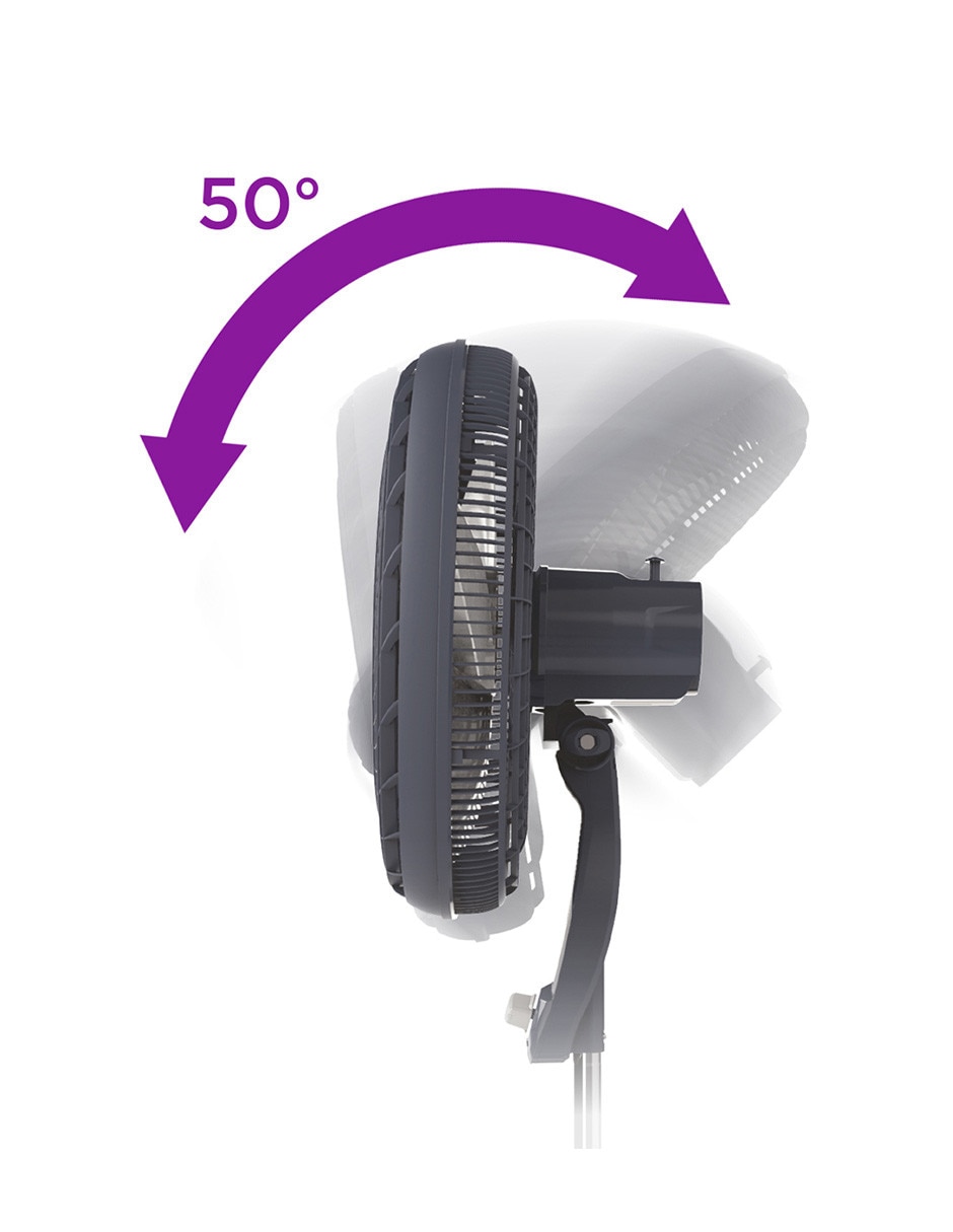 Ventilador de pedestal 3 velocidades 2