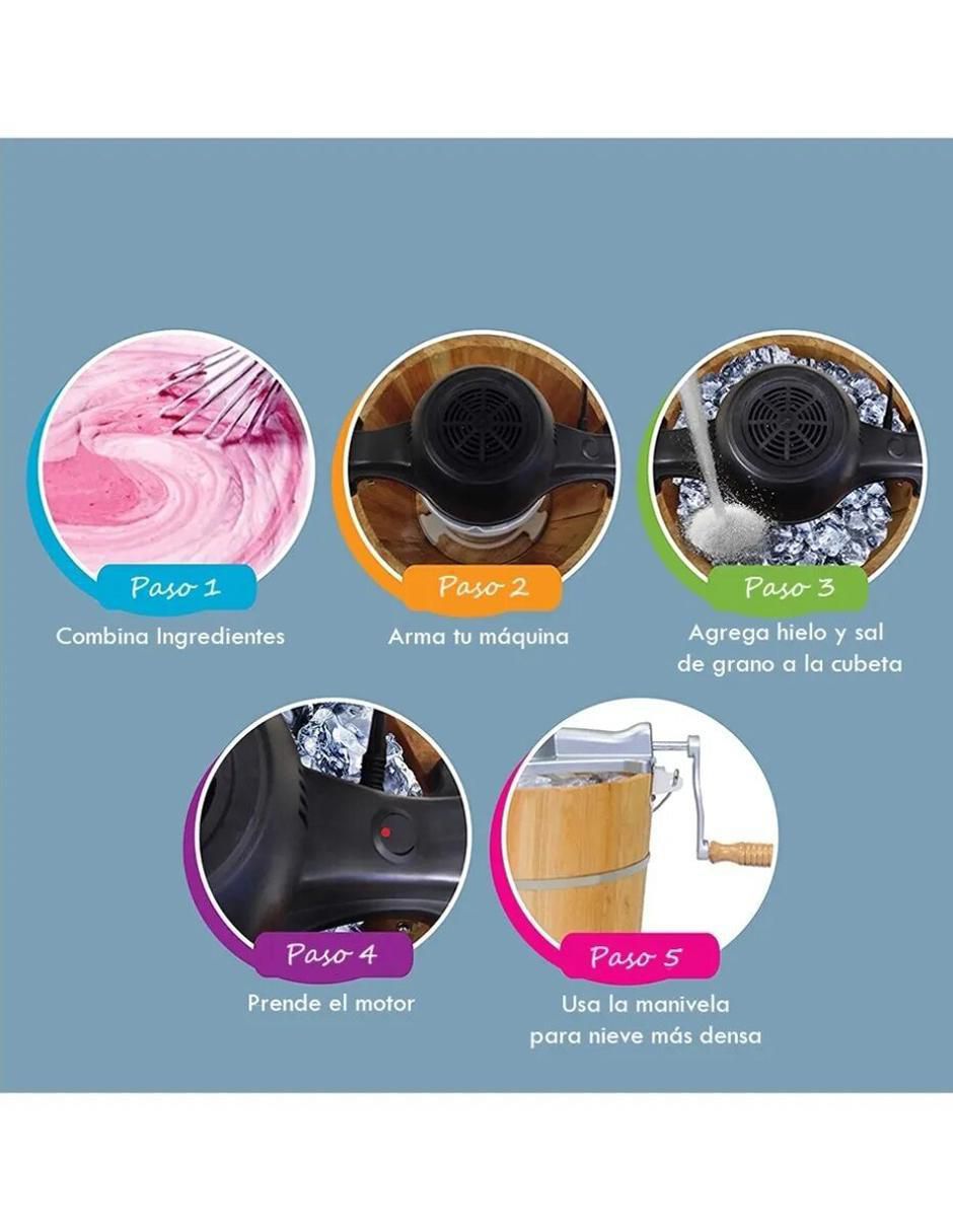 Maquina de helados gourmet semiautomático 4