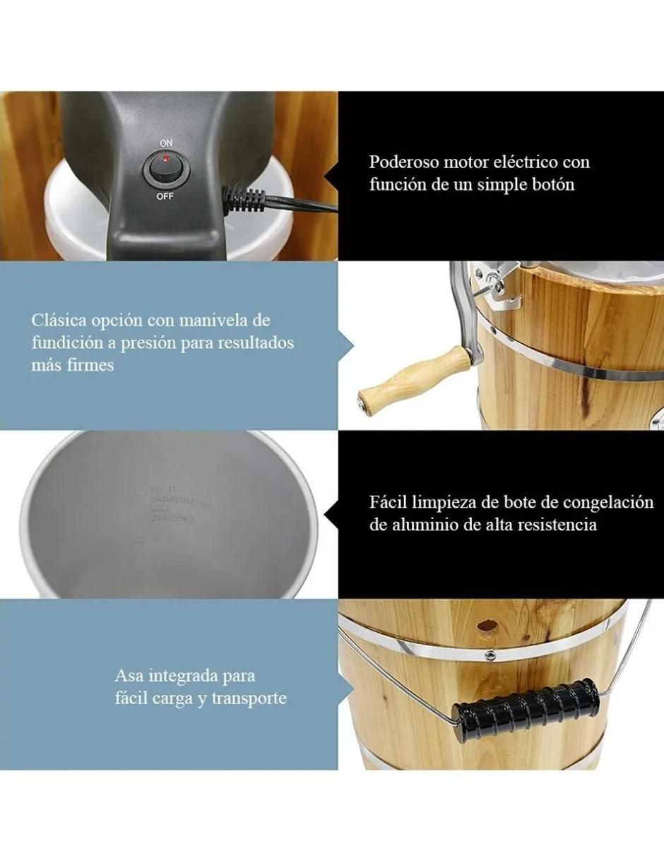 Maquina de helados gourmet semiautomático 5