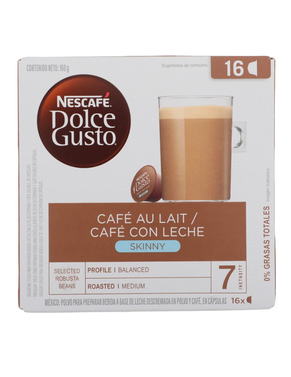 Cabrales Cápsulas Café con Leche 12x10g - Capsulas Dolce Gusto | Cabrales  Tienda Online